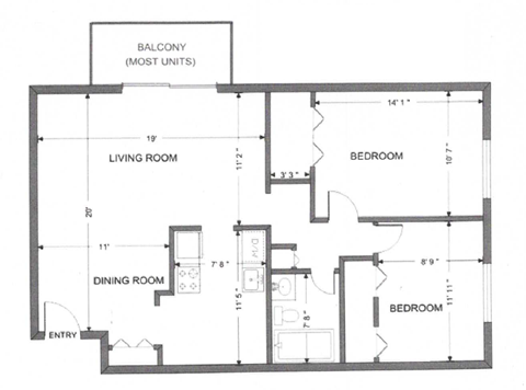 4197 W. 20th St. Studio-2 Beds Apartment for Rent - Photo Gallery 25